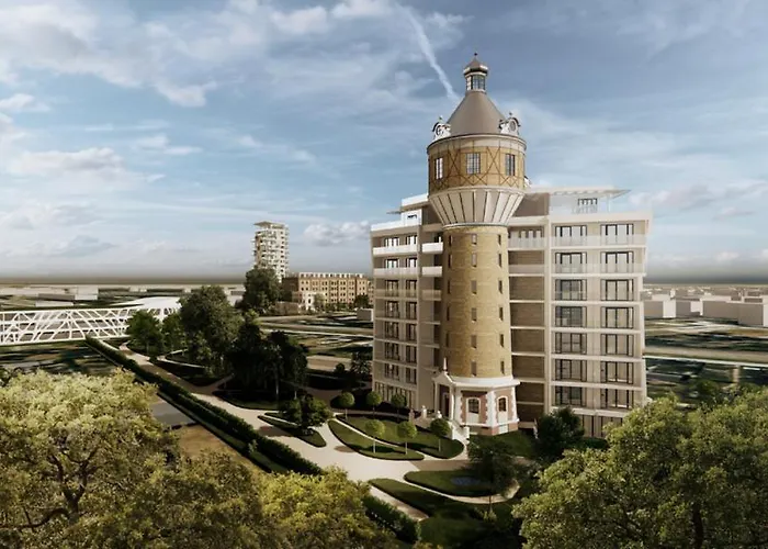 شقة Exklusives Wohnen Im Historischen Wasserturm Dem Highlight Von We105 ديلتزش