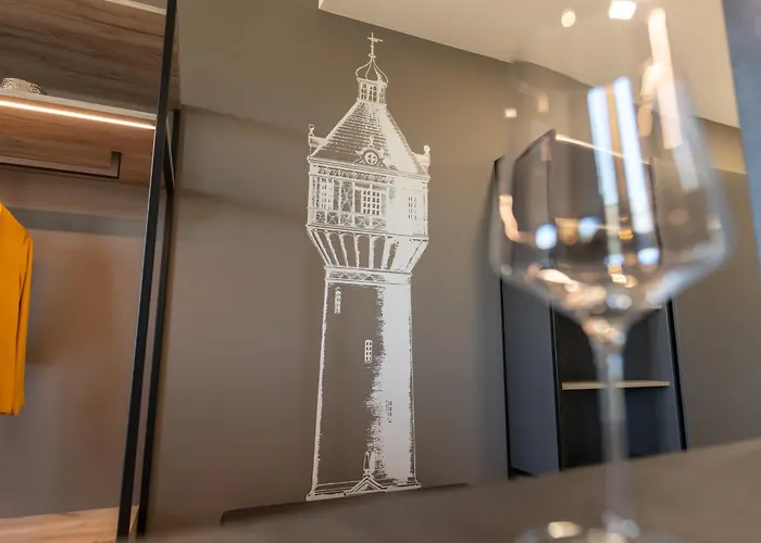 Exklusives Wohnen Im Historischen Wasserturm Dem Highlight Von We105 شقة