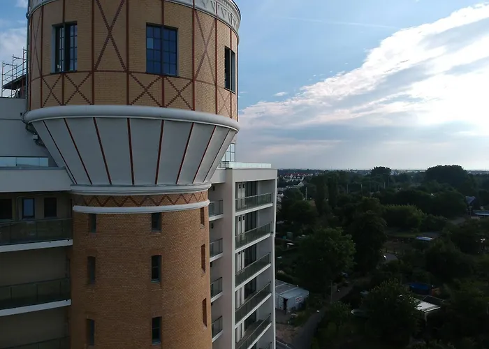 Exklusives Wohnen Im Historischen Wasserturm Dem Highlight Von We105 شقة *